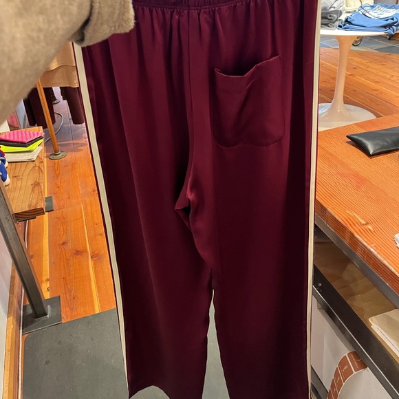 The Silk Stripe Crop Pant - Picture 6 of 6